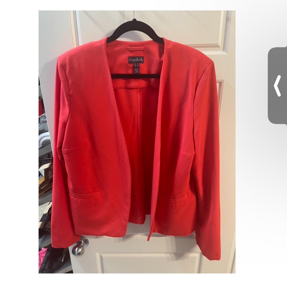 Long Tall Sally Pink Blazer